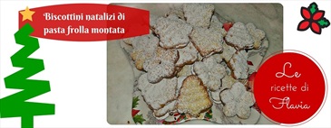 Biscotti natalizi di pasta frolla montata