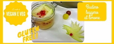 Budino leggero al limone - senza glutine