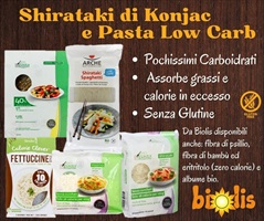 Shirataki di Konjac e Pasta Low Carb